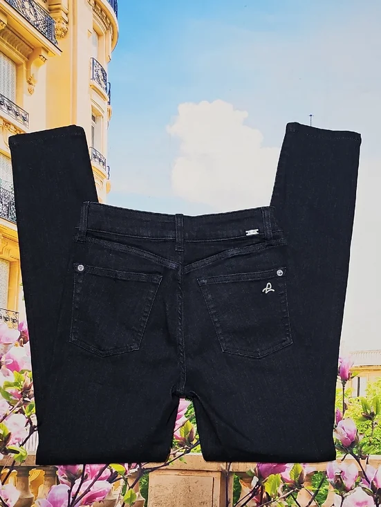 DL1961 Farrow Skinny Jeans Dark Navy Size 25 - Picture 6 of 6